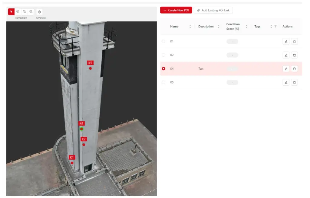 3D digital twin inspection DIMCOST